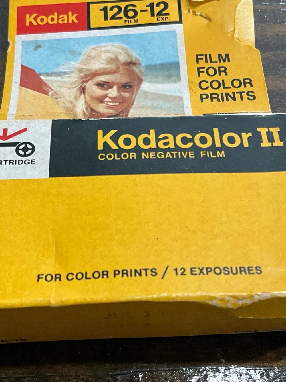 Vintage Kodak 126-12 Exp Kodacolor II Color Negative Film July 1975 Unopened